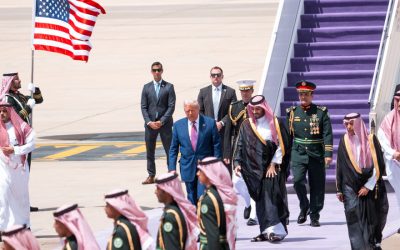 Arabia Saudita recibe a Trump con toda la opulencia y el lujo de la realeza
