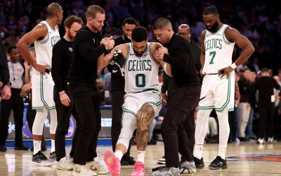 Jayson Tatum injury is Celtics’ biggest concern, but minds must be clear for Game 5