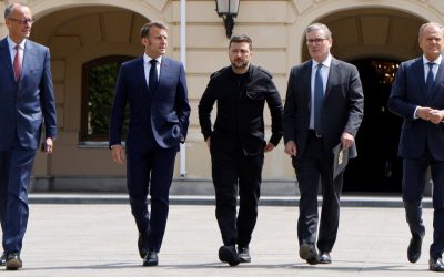 Zelensky Demands Cease-Fire Before Agreeing to Putin’s Call for Direct Talks